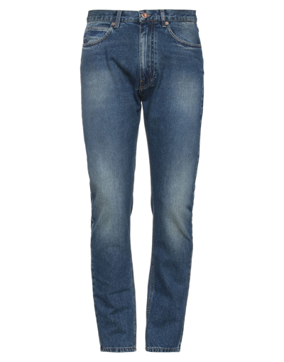 Shop Aspesi Man Jeans Blue Size 33 Cotton