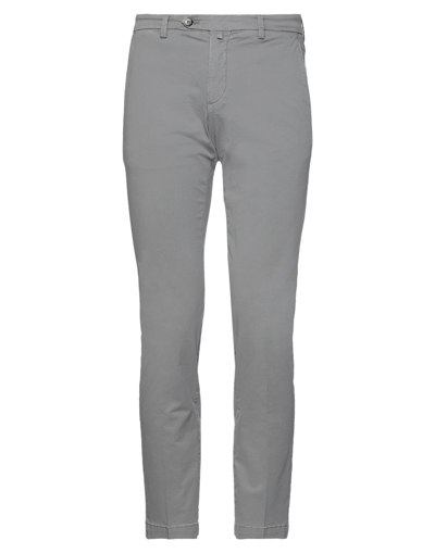 Shop Briglia 1949 Man Pants Grey Size 32 Cotton, Elastane