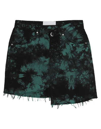 Shop Nghtbrd Woman Denim Skirt Dark Green Size 29 Cotton