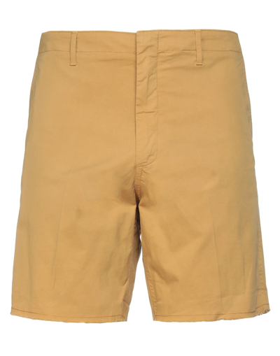 Shop Dondup Shorts & Bermuda Shorts In Ocher