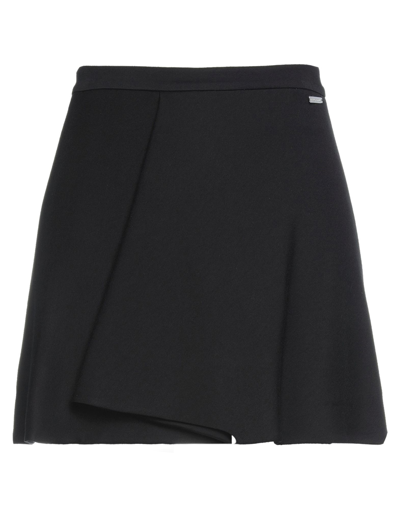 Shop Frankie Morello Mini Skirts In Black