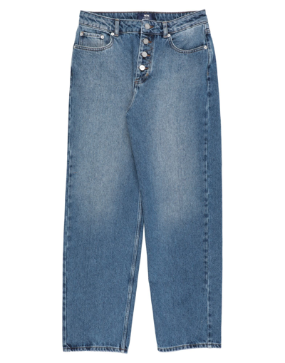 Shop Wood Wood Woman Jeans Blue Size 30w-34l Cotton