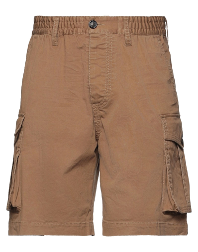 Shop Dsquared2 Shorts & Bermuda Shorts In Camel