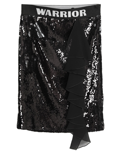 Shop John Richmond Woman Mini Skirt Black Size 4 Polyethylene, Viscose, Elastane