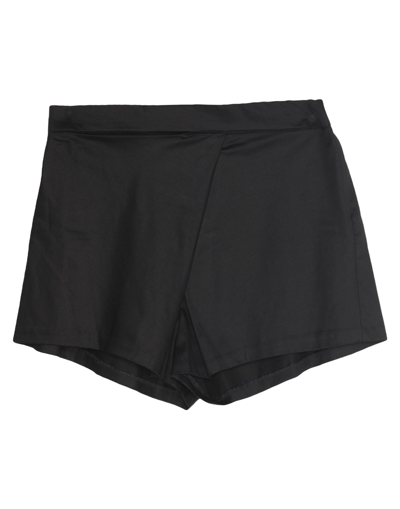 Shop Mariuccia Woman Shorts & Bermuda Shorts Black Size Xl Cotton, Elastane