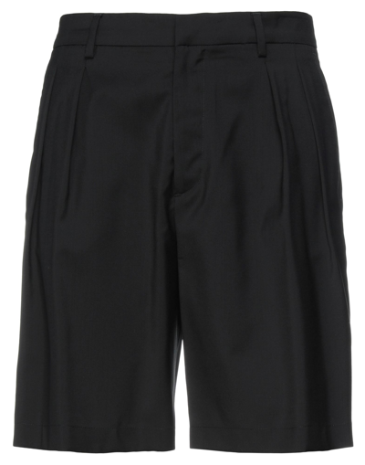 Shop Low Brand Man Shorts & Bermuda Shorts Black Size 34 Virgin Wool