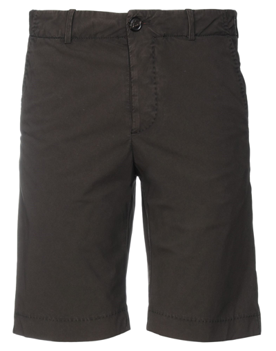 Shop Rrd Man Shorts & Bermuda Shorts Cocoa Size 28 Polyamide, Elastane In Brown