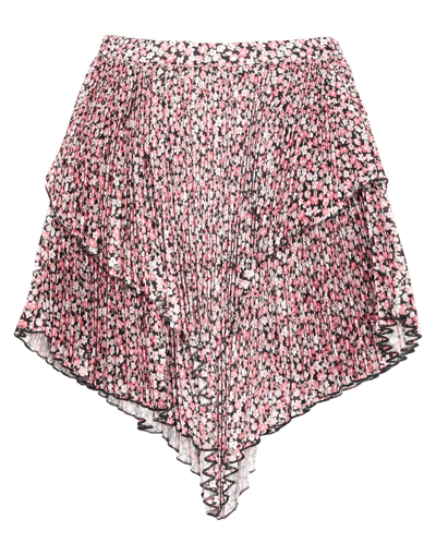 Shop Wandering Woman Mini Skirt Pastel Pink Size 8 Polyester