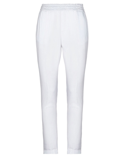 Shop Bonheur Woman Pants White Size S Lyocell