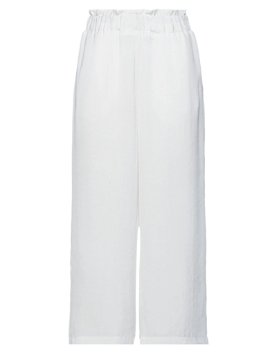Shop Collection Privèe Collection Privēe? Woman Pants White Size 4 Polyester