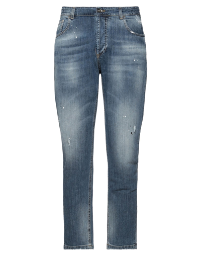 Shop Gabardine Jeans In Blue