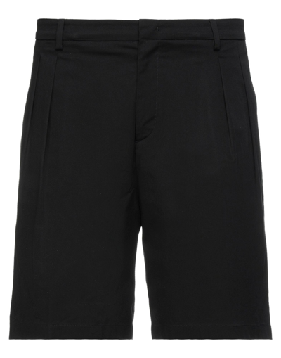 Shop Low Brand Man Shorts & Bermuda Shorts Black Size 30 Cotton, Elastane