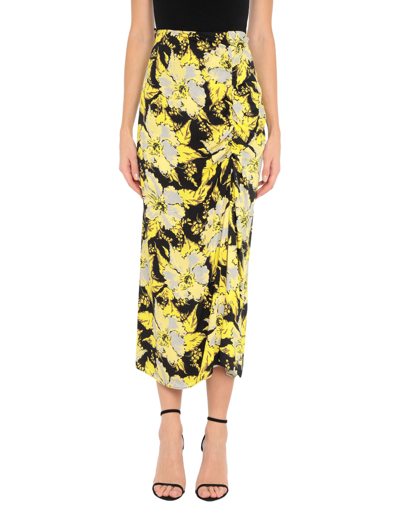 Shop Colville Woman Maxi Skirt Yellow Size 4 Viscose