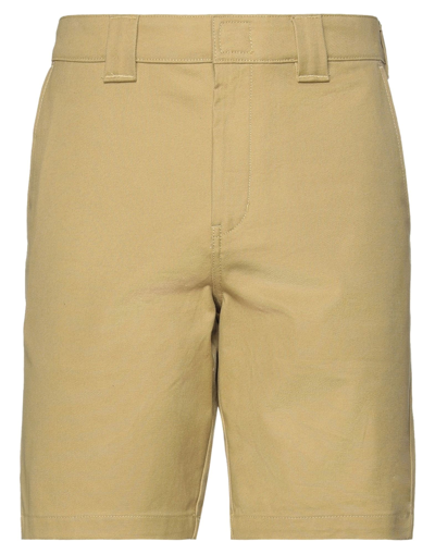 Shop Dickies Man Shorts & Bermuda Shorts Military Green Size 33 Cotton