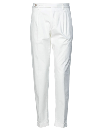 Shop Gta Il Pantalone Man Pants White Size 38 Cotton, Elastane