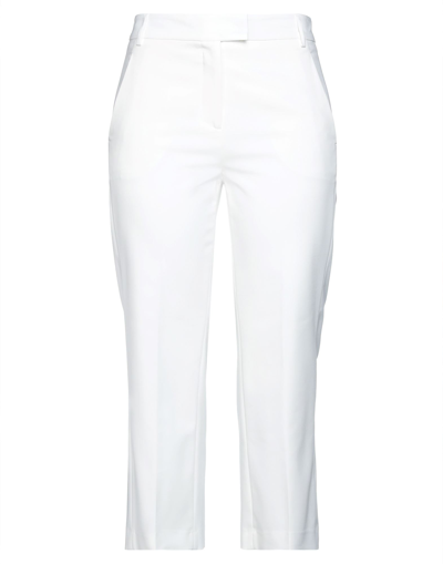 Shop Rue Du Bac Cropped Pants In White