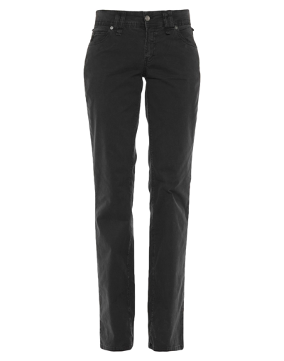 Shop Galliano Woman Pants Black Size 31 Cotton, Elastane