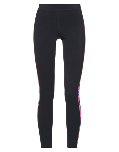 Shop Off-white Woman Leggings Black Size M Polyamide, Elastane