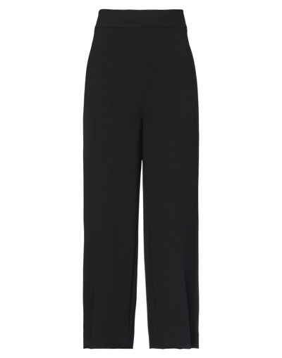 Shop Clips Woman Pants Black Size 6 Polyester, Elastane