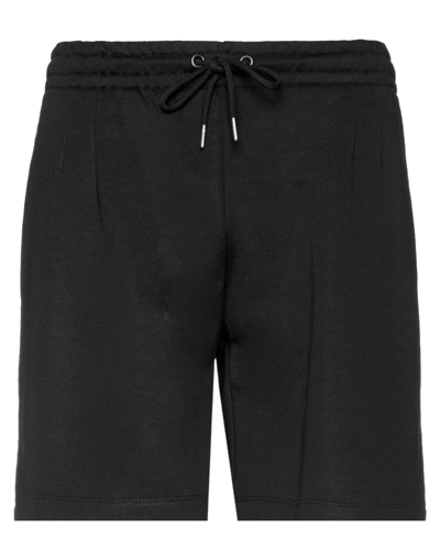 Shop Bikkembergs Man Shorts & Bermuda Shorts Black Size Xl Polyester, Cotton