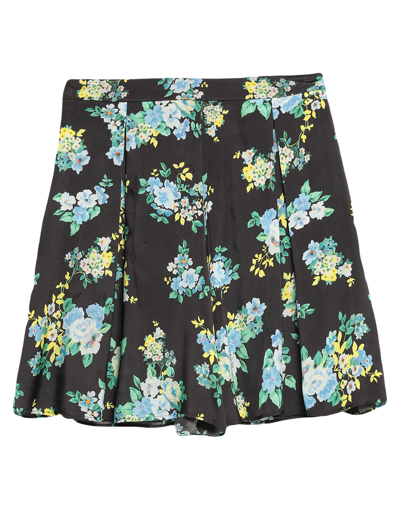 Jucca Woman Shorts & Bermuda Shorts Black Size 8 Viscose, Cupro In Black