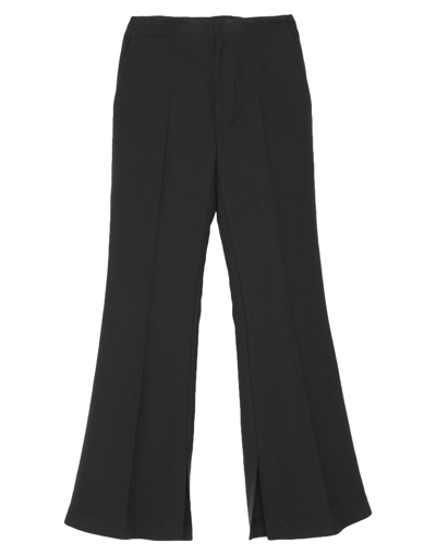 Shop Ambush Woman Pants Black Size 4 Viscose, Polyester, Wool, Elastane