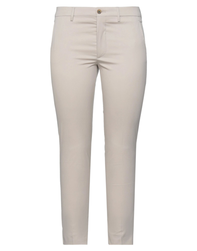 Shop Berwich Woman Pants Beige Size 8 Cotton, Elastane