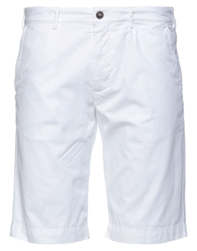 Shop 40weft Man Shorts & Bermuda Shorts White Size 38 Cotton