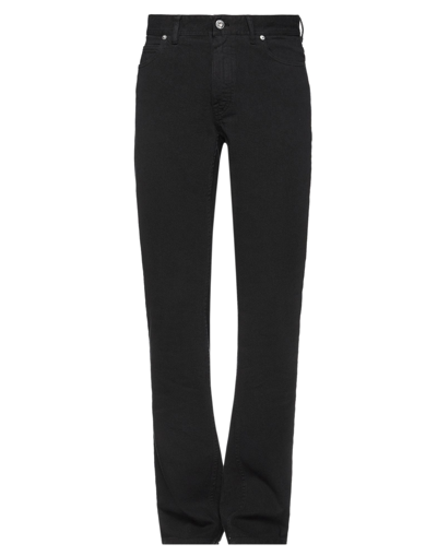 Shop Brioni Man Pants Black Size 34 Cotton, Elastane, Lambskin