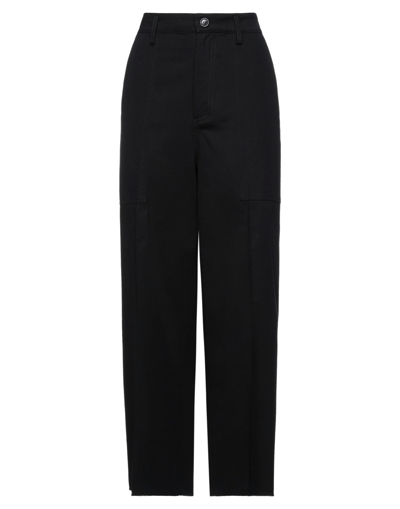 Mauro Grifoni Grifoni Woman Pants Black Size 8 Cotton In Black