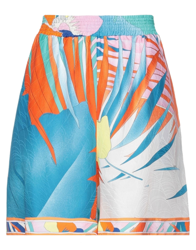 Shop Leonard Paris Shorts & Bermuda Shorts In Azure