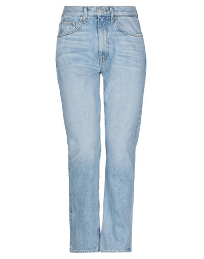 Shop Brock Collection Woman Jeans Blue Size 8 Cotton