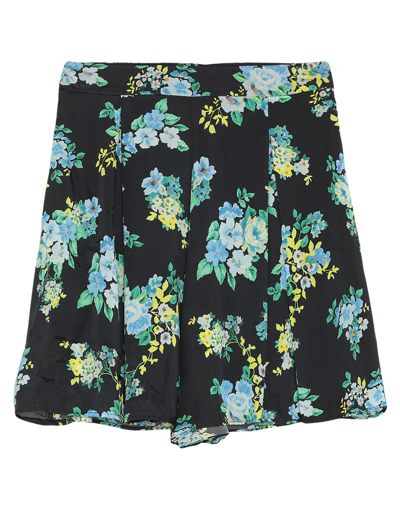 Jucca Woman Shorts & Bermuda Shorts Black Size 8 Viscose, Cupro In Black