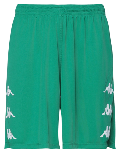 Kappa Man Shorts & Bermuda Shorts Green Size 3xl Polyester | ModeSens