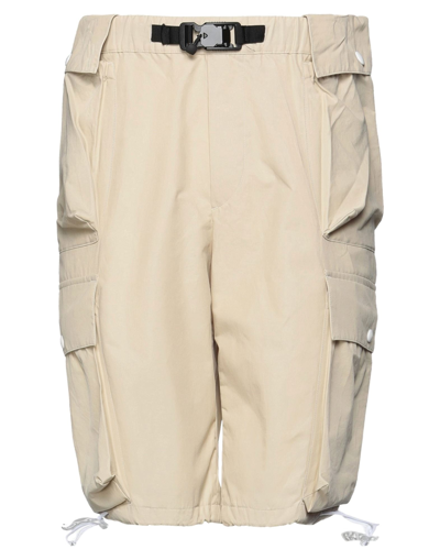 Shop Bonsai Man Shorts & Bermuda Shorts Beige Size M Cotton, Polyamide