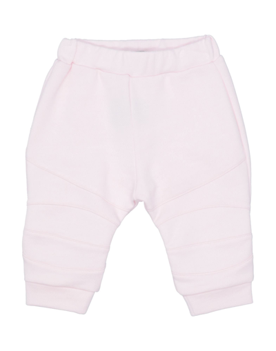 Shop Balmain Newborn Girl Pants Pink Size 3 Cotton
