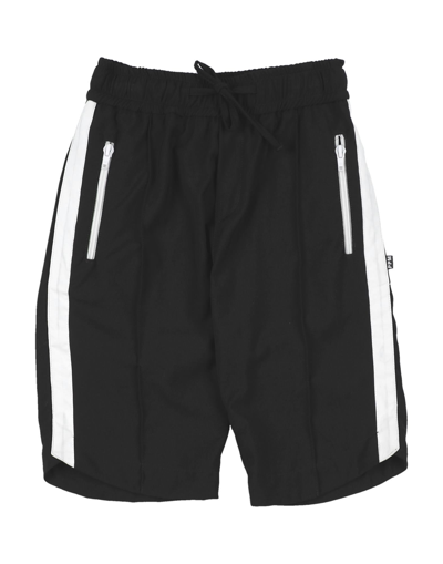 Paolo Pecora Toddler Boy Shorts & Bermuda Shorts Black Size 6 Polyester, Viscose, Elastic Fibres In Black