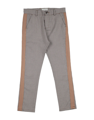 Shop Paolo Pecora Toddler Boy Pants Brown Size 6 Polyester, Viscose, Elastane