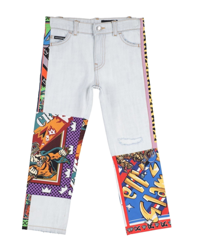 Shop Dolce & Gabbana Toddler Boy Jeans Blue Size 6 Cotton