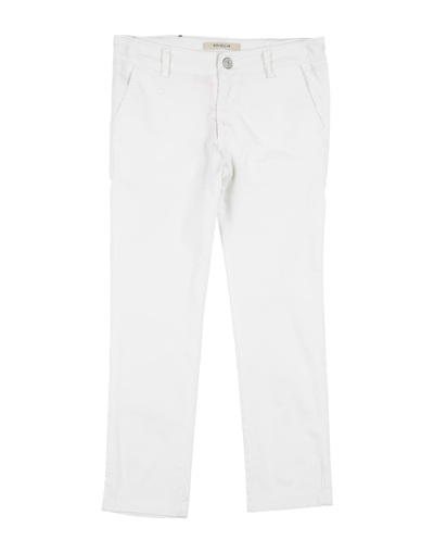 Shop Siviglia Toddler Boy Pants White Size 7 Cotton, Elastane