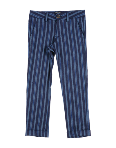 Shop Tagliatore Toddler Boy Pants Midnight Blue Size 6 Linen, Cotton, Polyester