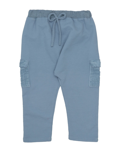 Shop Kid's Company Pants In Pastel Blue