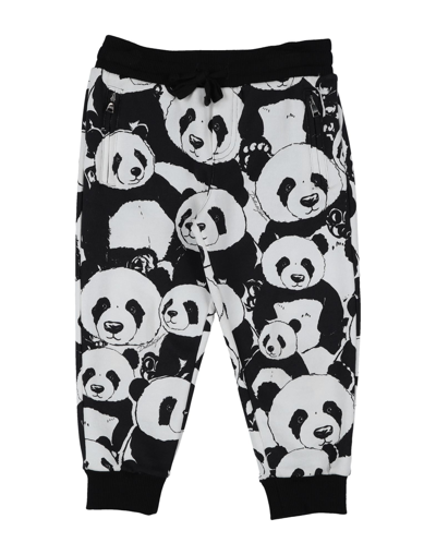 Shop Dolce & Gabbana Toddler Boy Pants Black Size 6 Cotton