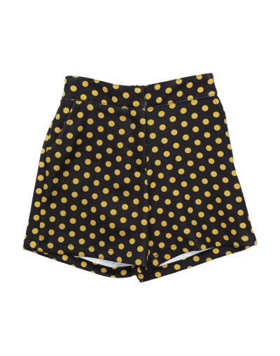 Vicolo Toddler Girl Shorts & Bermuda Shorts Black Size 6 Polyester, Elastane In Black