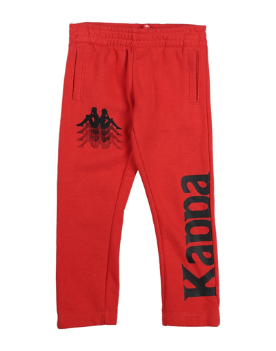 Shop Kappa Toddler Pants Coral Size 6 Cotton, Polyester In Red