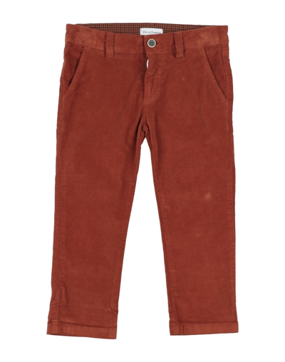 Shop Kid's Company Pants In Tan