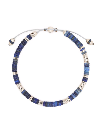 Shop Mcohen Mixed Beaded Bracelet In Silber