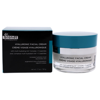 Dr. Brandt Hyaluronic Facial Cream By  For Unisex - 1.7 oz Cream In Cream