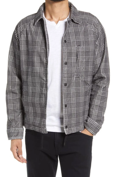 Shop Ag Deck Coach Jacket In Houndstooth