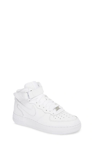 Shop Nike Air Force 1 Mid Top Sneaker In White